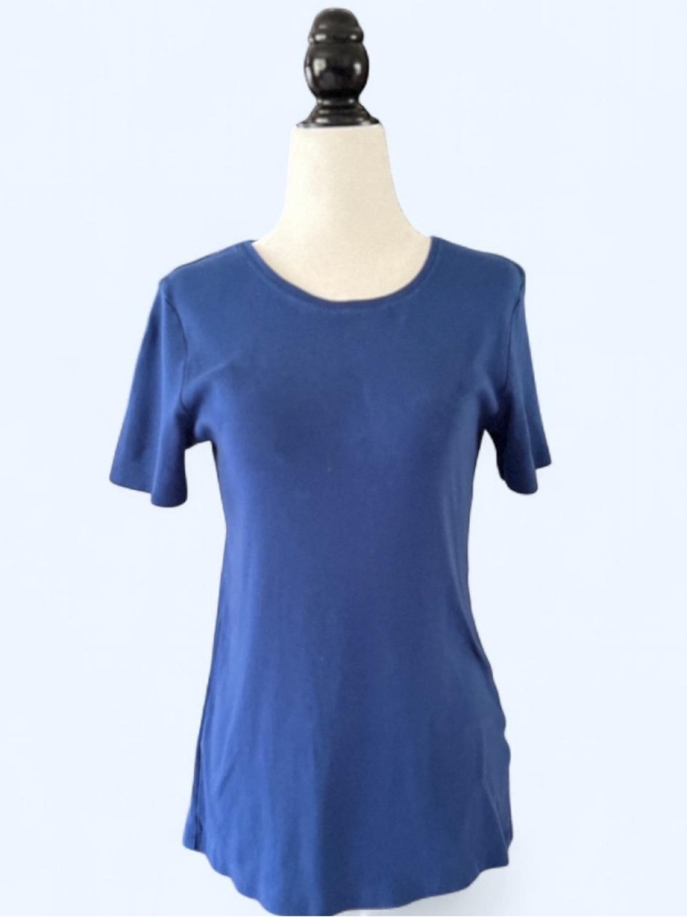 Northern Reflections Navy Blue Crew Neck Tee Short Sleeve T-Shirt Small
